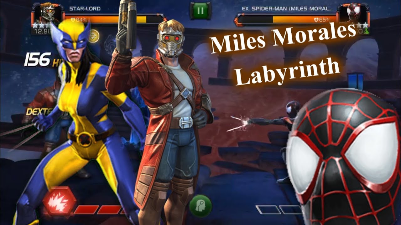 Miles Morales Labyrinth Of Legends -  Marvel Contest Of Champions