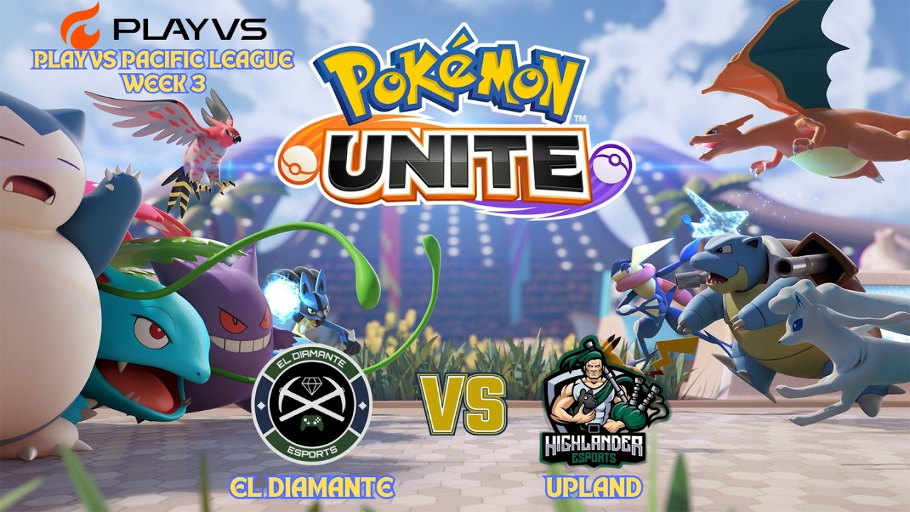 El Diamante vs. Upland - PlayVS Pokémon UNITE Pacific League - Week 3