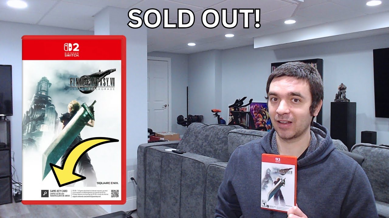 They Can’t Keep This GAME KEY CARD In Stock (FF7 on Switch 2)