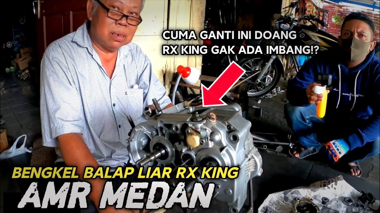 AMR BENGKEL BALAP YAMAHA RX KING TERKENCANG⁉️ DAN 2 TAK DI MEDAN⁉️