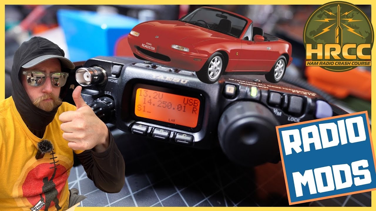 Yaesu FT-818 — это Mazda Miata среди любительского радио. Давайте его модернизируем!