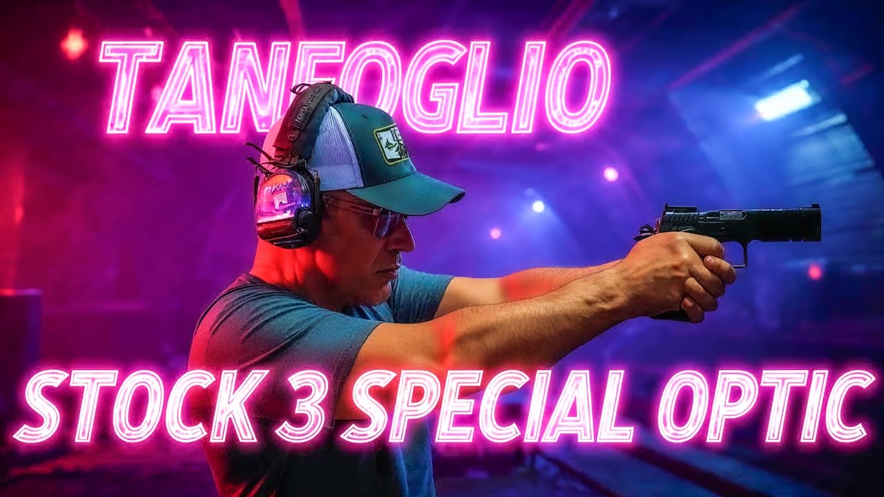 TANFOGLIO STOCK 3 SPECIAL OPTIC....de la Compétition au Fun Shoot.