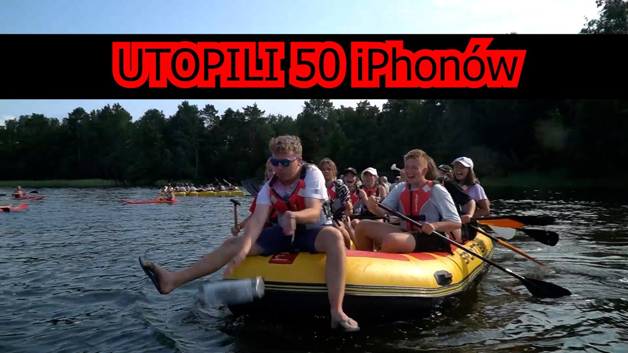 50 iPhon&oacute;w wpadło do wody! Reakcja uczestnik&oacute;w Sportowiska 2021
