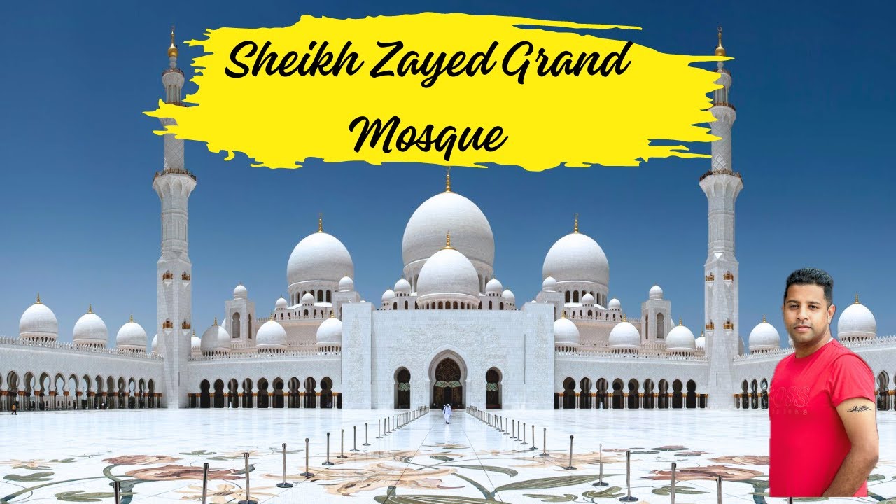 Sheikh Zayed Grand Mosque Abu Dhabi | Abu Dhabi | UAE | DJI | Osmo Pocket 3