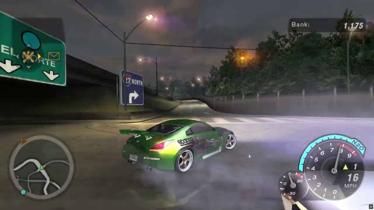 NFS Underground 2 stat checking
