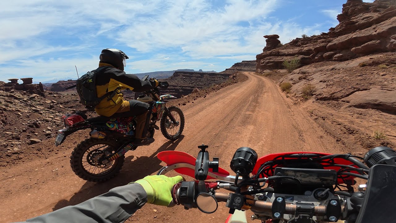TACO MOTO GETTING DUSTY IN MOAB
