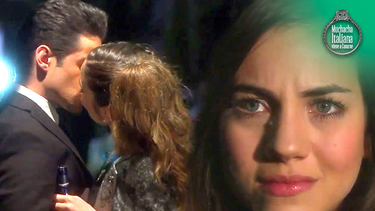 Gianna descubre a Benito besando a Roxana | Muchacha italiana viene a casarse 1/2 | C-38 | tlnovelas