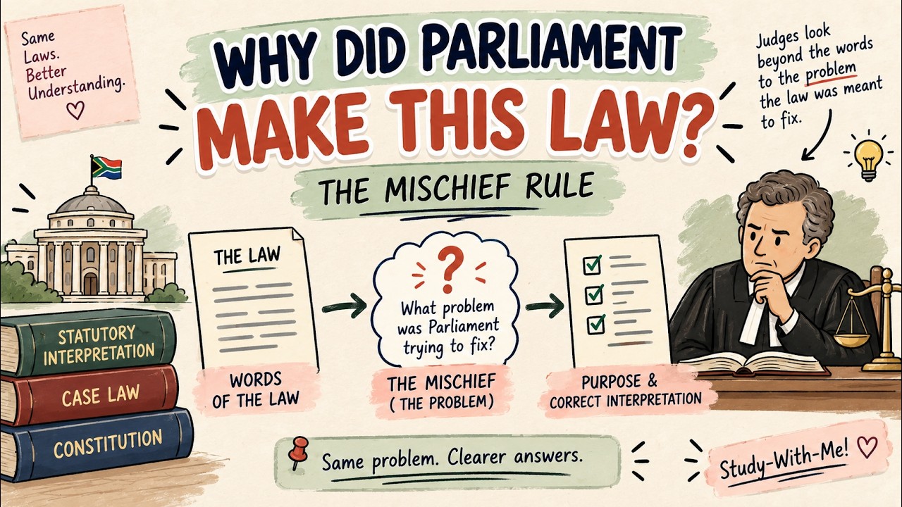 The Mischief Rule Explained | How Judges Interpret Laws ⚖️