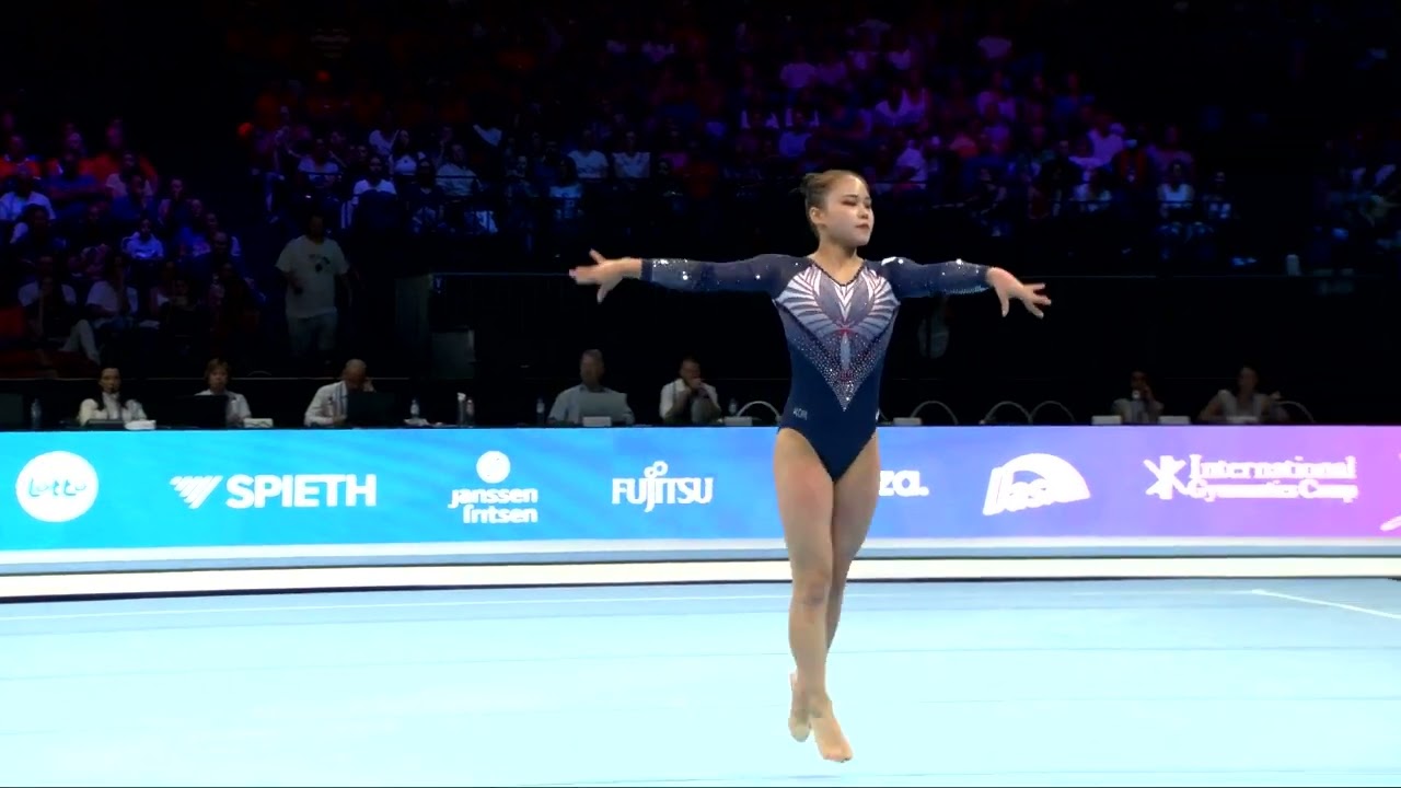 YEO Seojeong (KOR)_2023 Artistic Worlds, Antwerp (BEL)_Qualifications_Floor Exercise