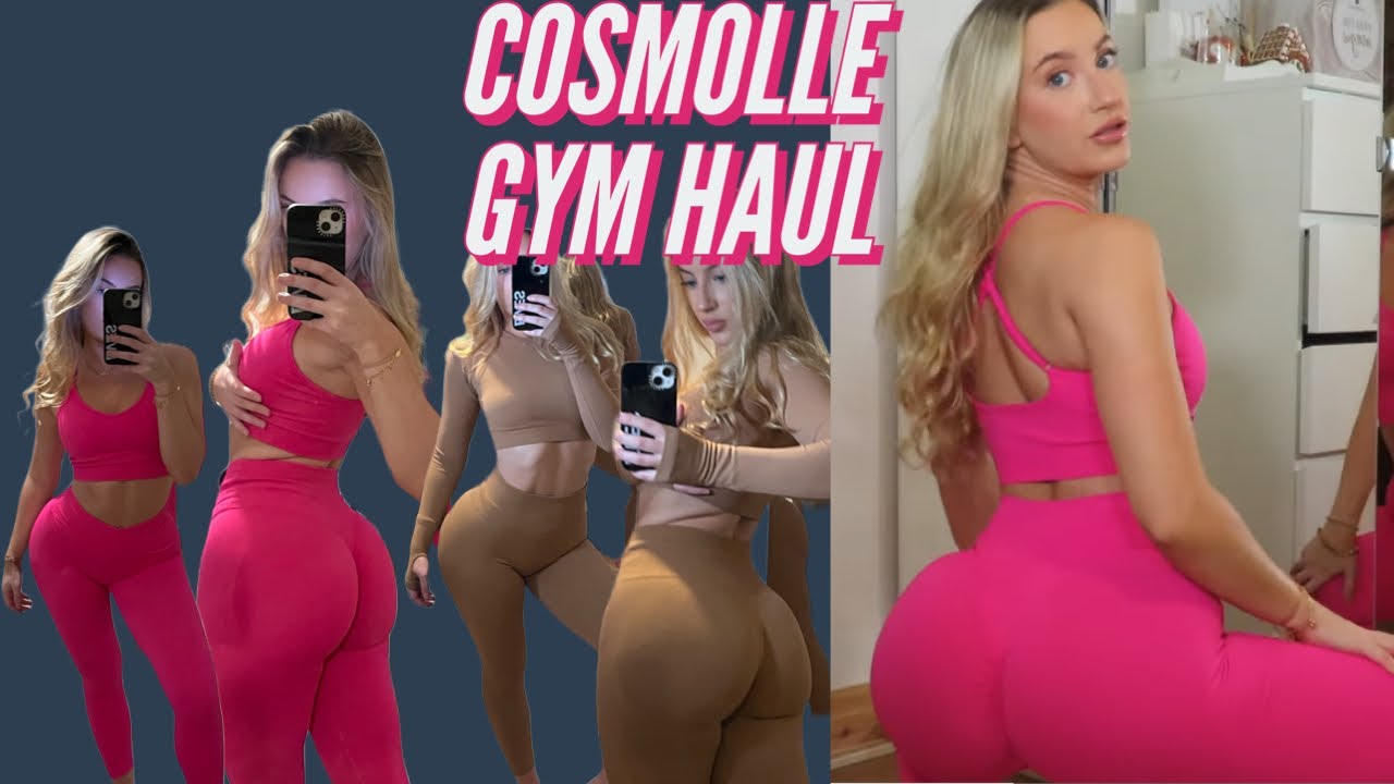 BOOTY LIFTING!!!?? HUGE COSMOLLE GYM HAUL😍😍😍