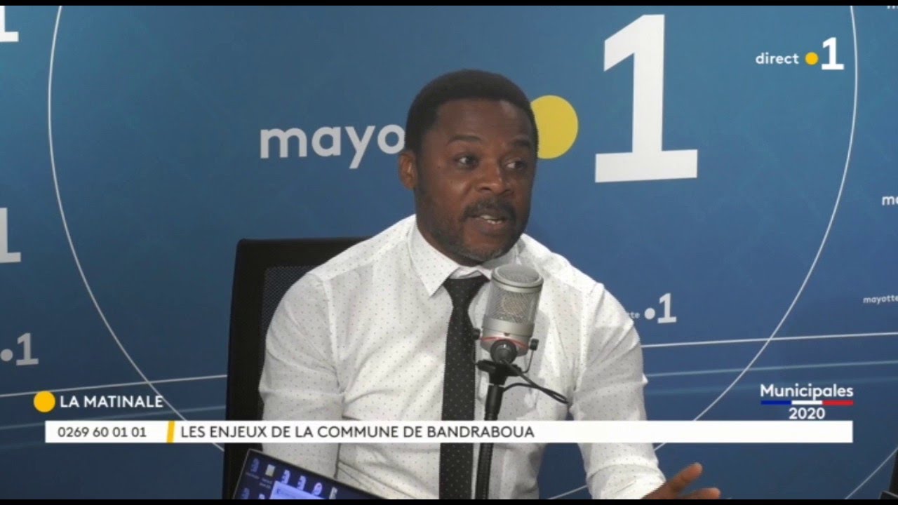 Elections Municipales 2020 : Sarment Alain Mouhamadi est candidat du centre à Bandraboua