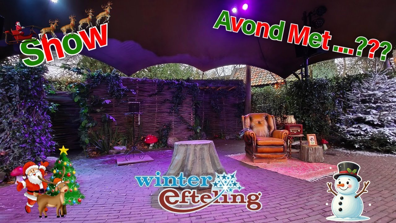Show Avond met ...??? (Wolf) Winter Efteling 2025 4K