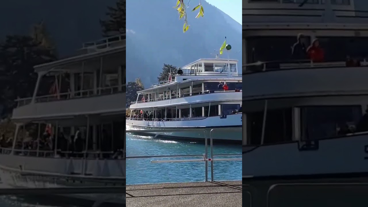 #LakeThun #BoatTour #myswitzerland  #interlakenswitzerland