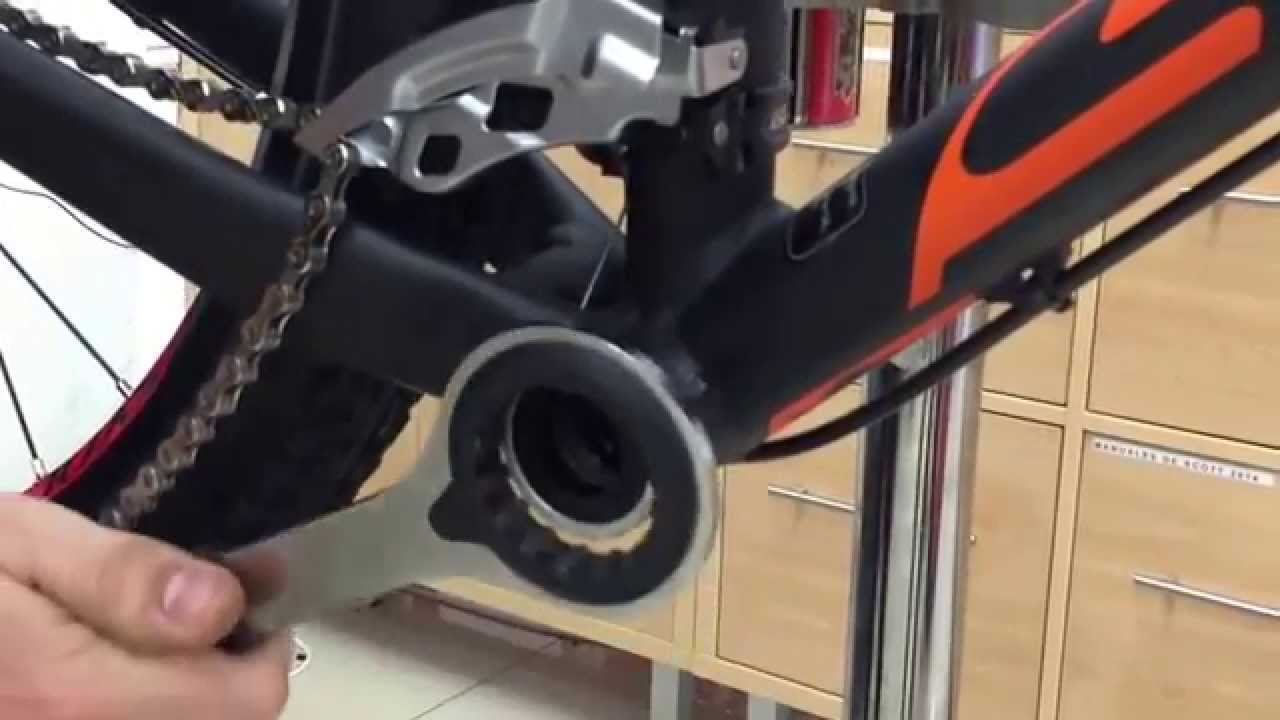 Instalación Platos y Bielas Hollowtech II