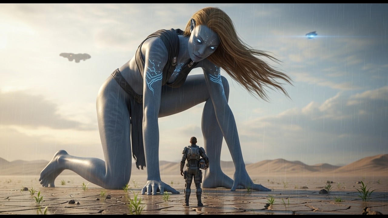 They Were About To Butcher Alien Giantess For Meat, The Human warrior Bought Her Instead