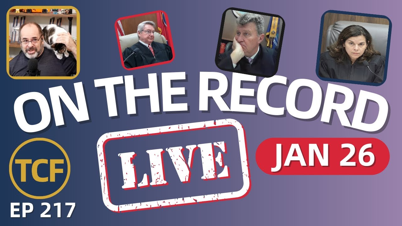 Live Court Hearings JAN 26 - Judge Simpson, Boyd, Stevens, Middleton, McNally, West | TCF LIVE #217