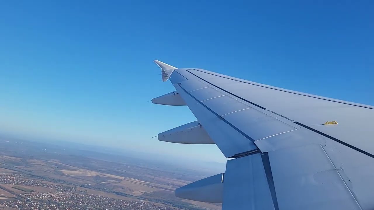 Lufthansa A320 Takeoff and Landing Budapest (BUD) to Frankfurt (FRA)