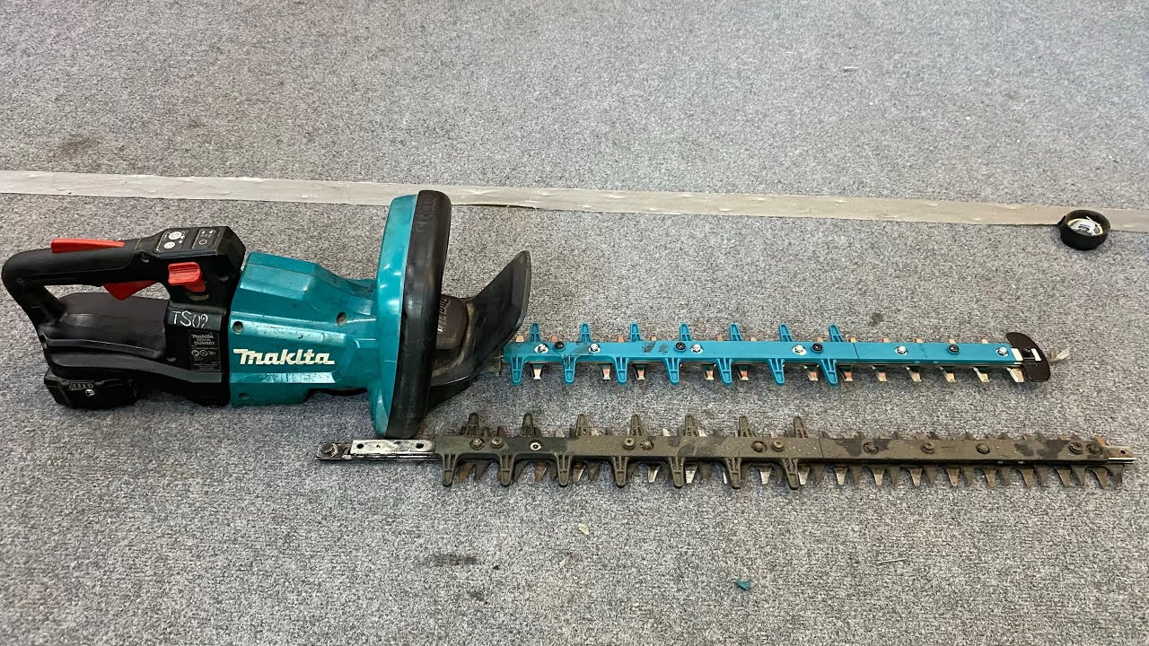 How to replacement shear Blade for makita Hedge Trimmer DUH601