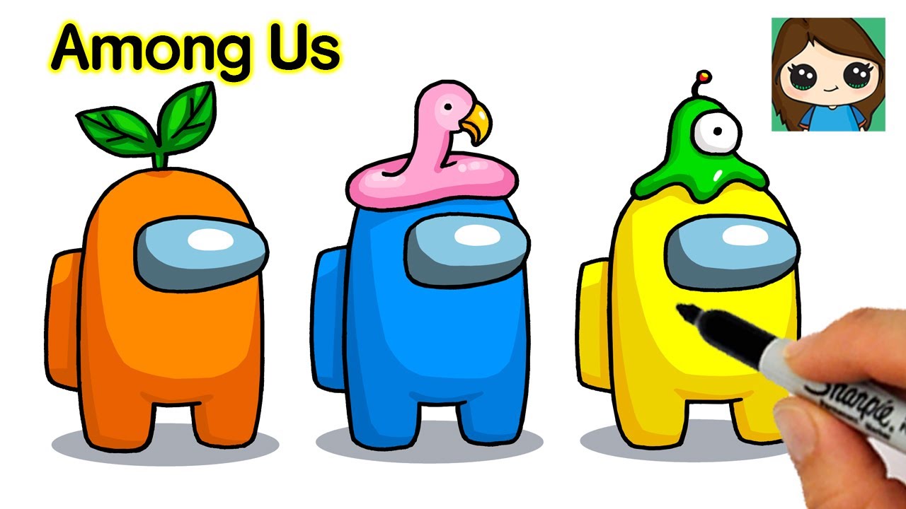 How to Draw AMONG US Game Skins #2
