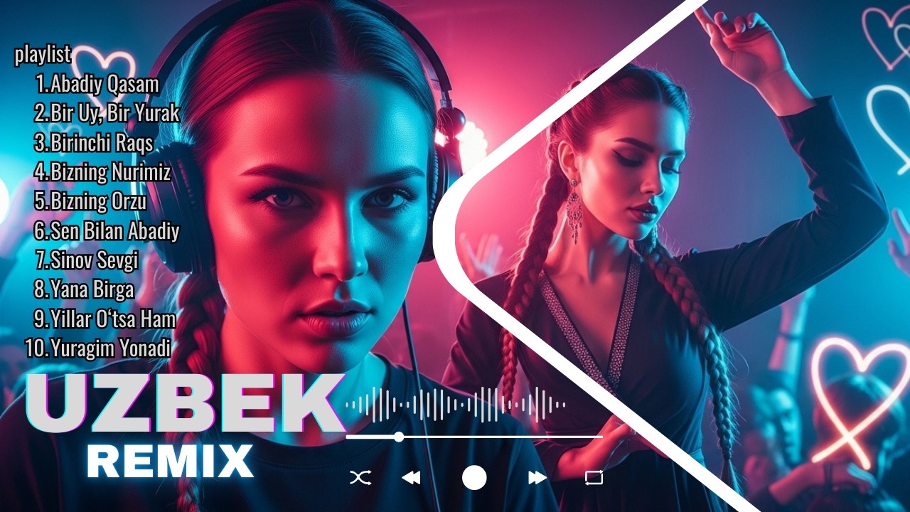 Top Uzbek Dance Remix Playlist 🎉 Love & Euphoria | Nonstop Mix