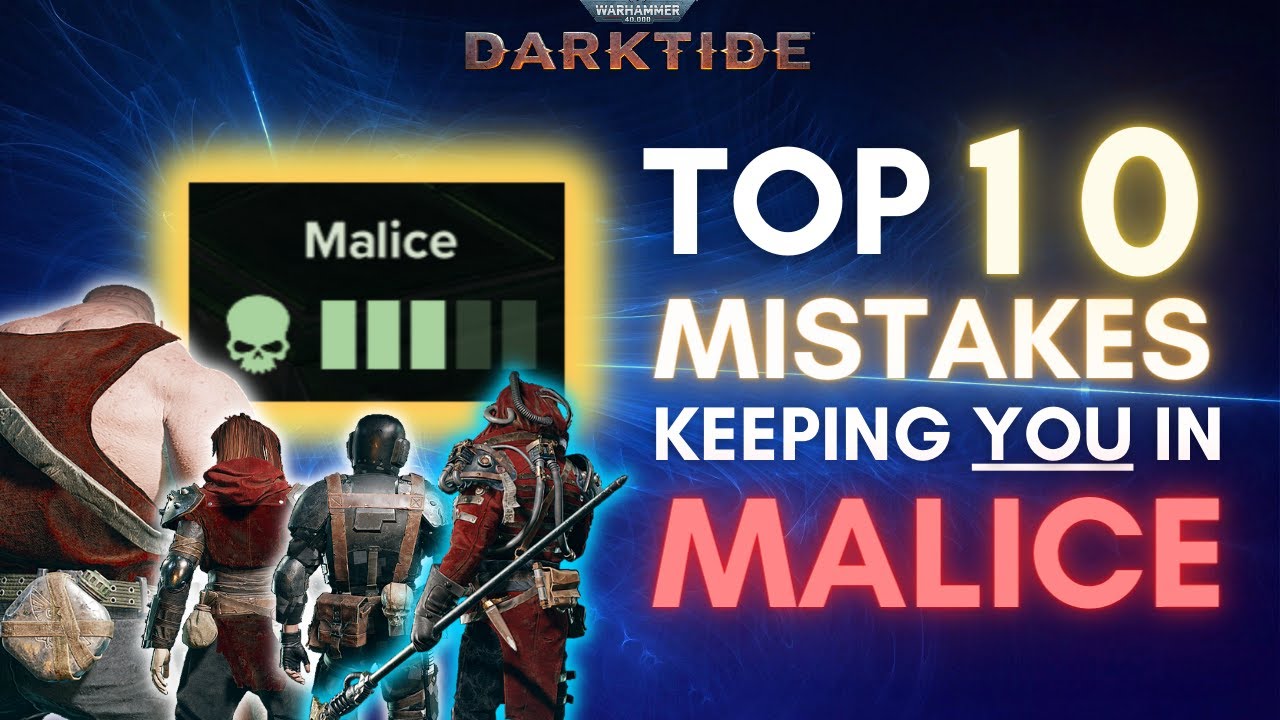 ESCAPE THE MALICE TRAP! Fix these MISTAKES holding you back! | Warhammer 40k: DARKTIDE