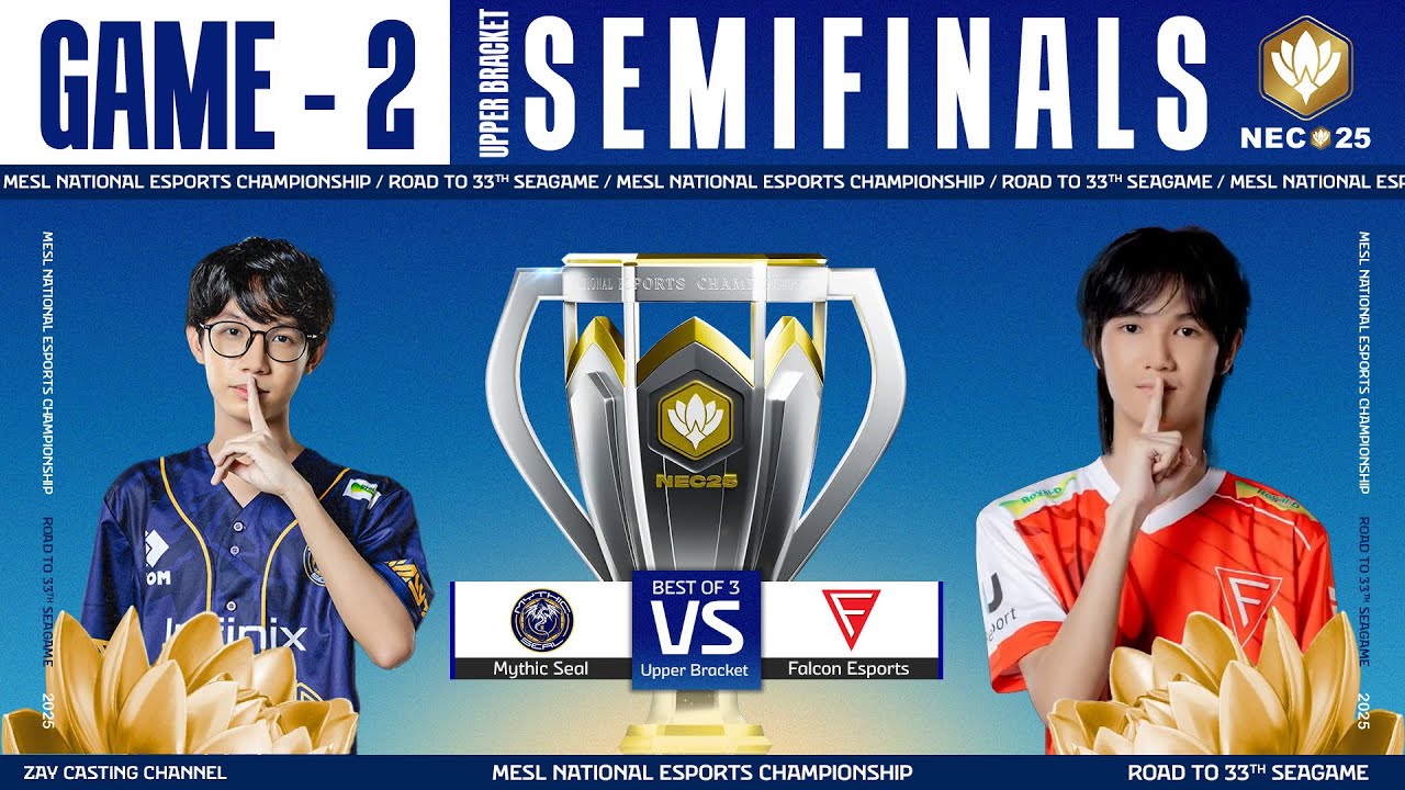[Game - 2] Mythic SEAL vs Falcon Esports | MESL National Esports Championship