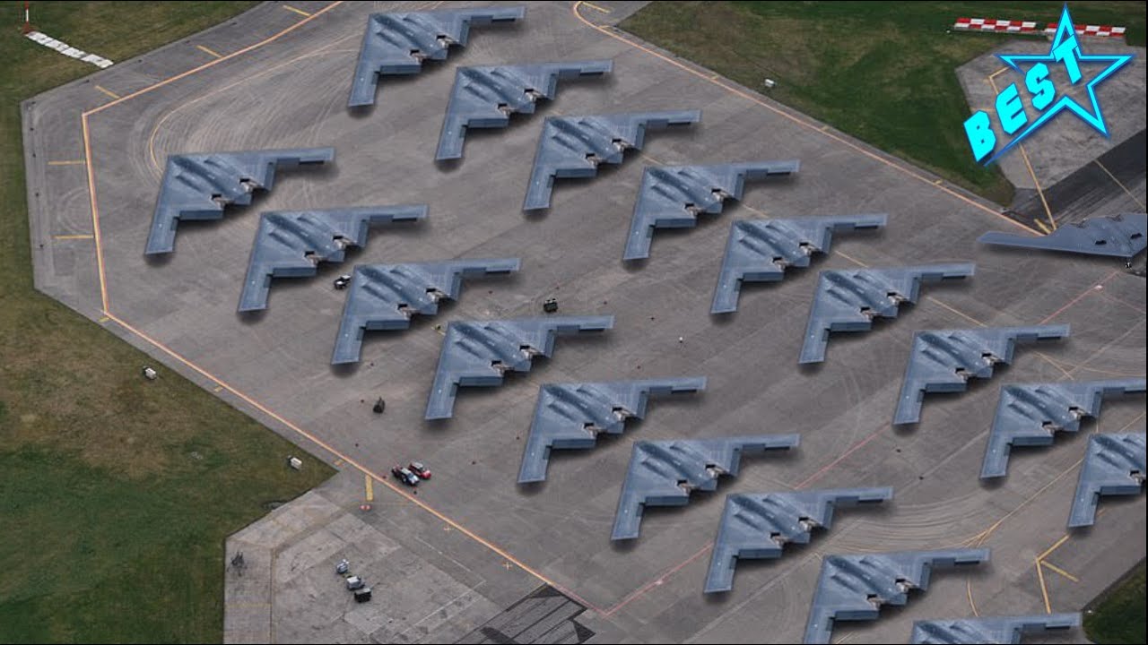 Military Best: US show Massive Pilots Scramble for B-2 Bombers! Takeoffs and Massive Formations!