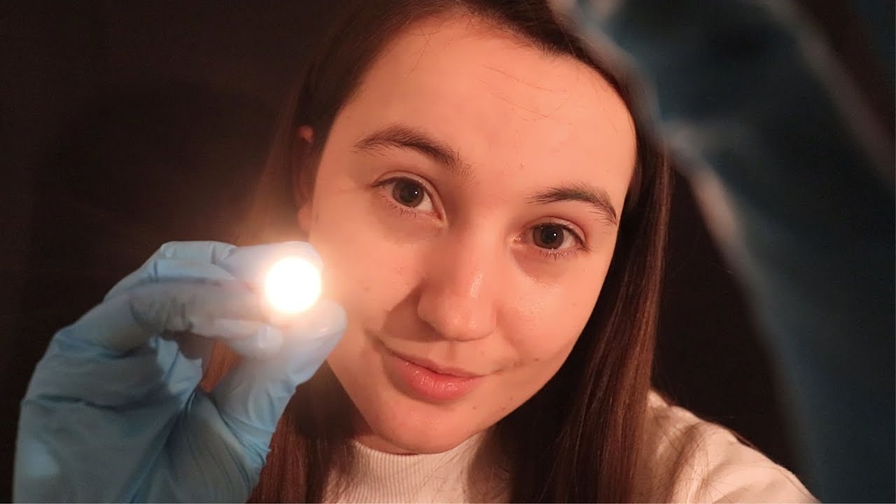 ASMR | Cranial Nerve Examination Roleplay ~ Medical Check-Up (Personal Attention)