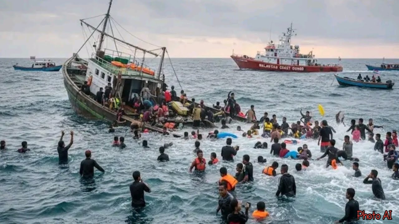 🚨 Andaman Sea Tragedy: Migrant Boat Sinks, Over 200 Missing | Rohingya Reality TV | 13 April, 2026