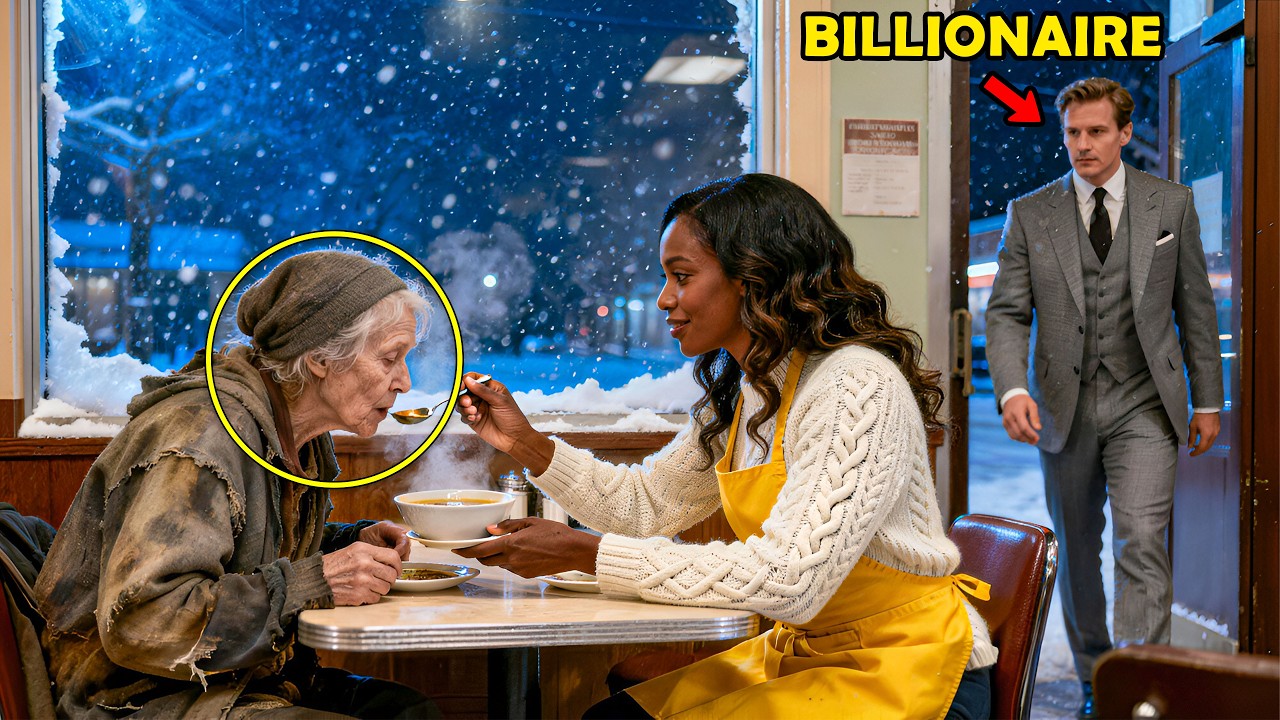She Shared Her Last Meal With a Hungry Elderly Woman—The Truth About Her Son Shocked Everyone