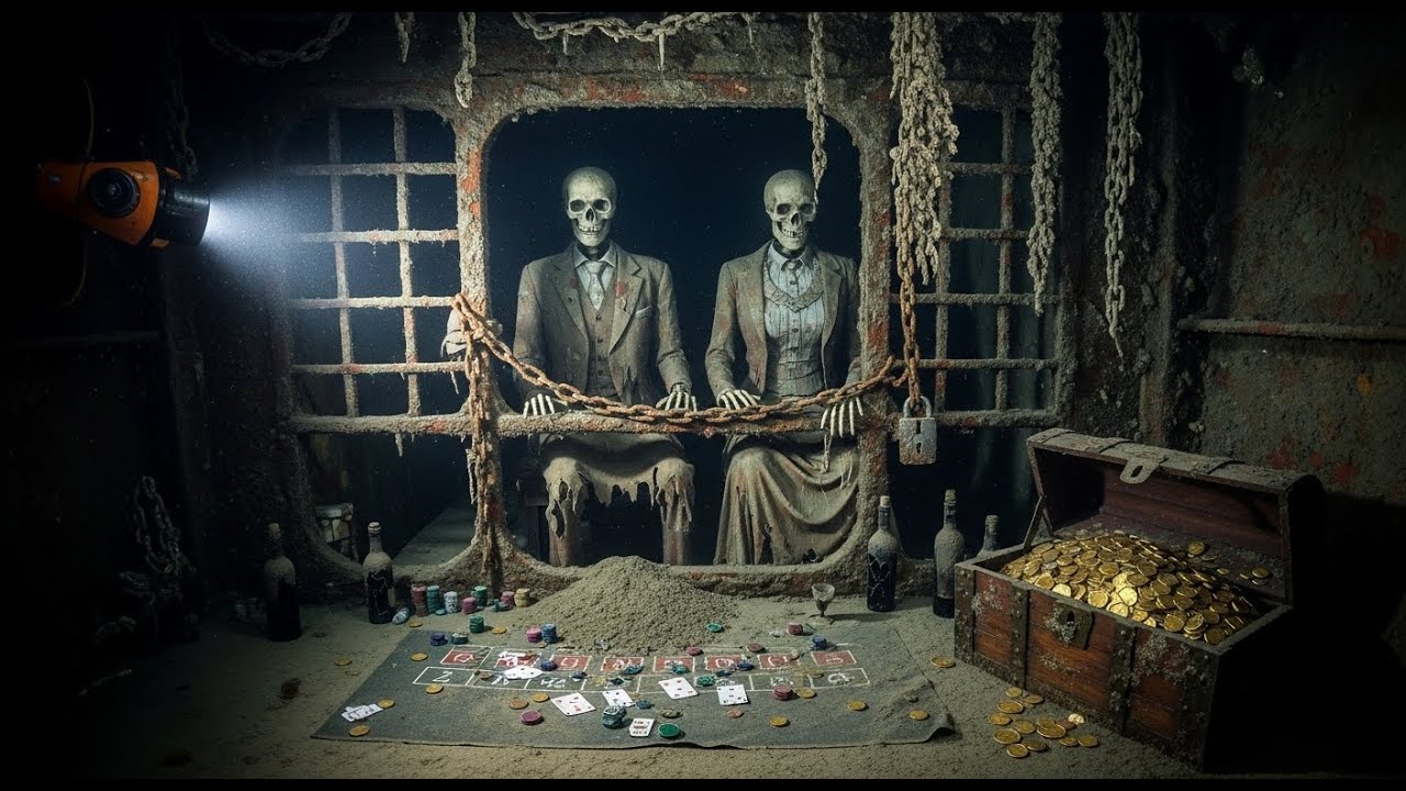 In the Titanic's secret chamber: A horrifying scene after 114 years.
