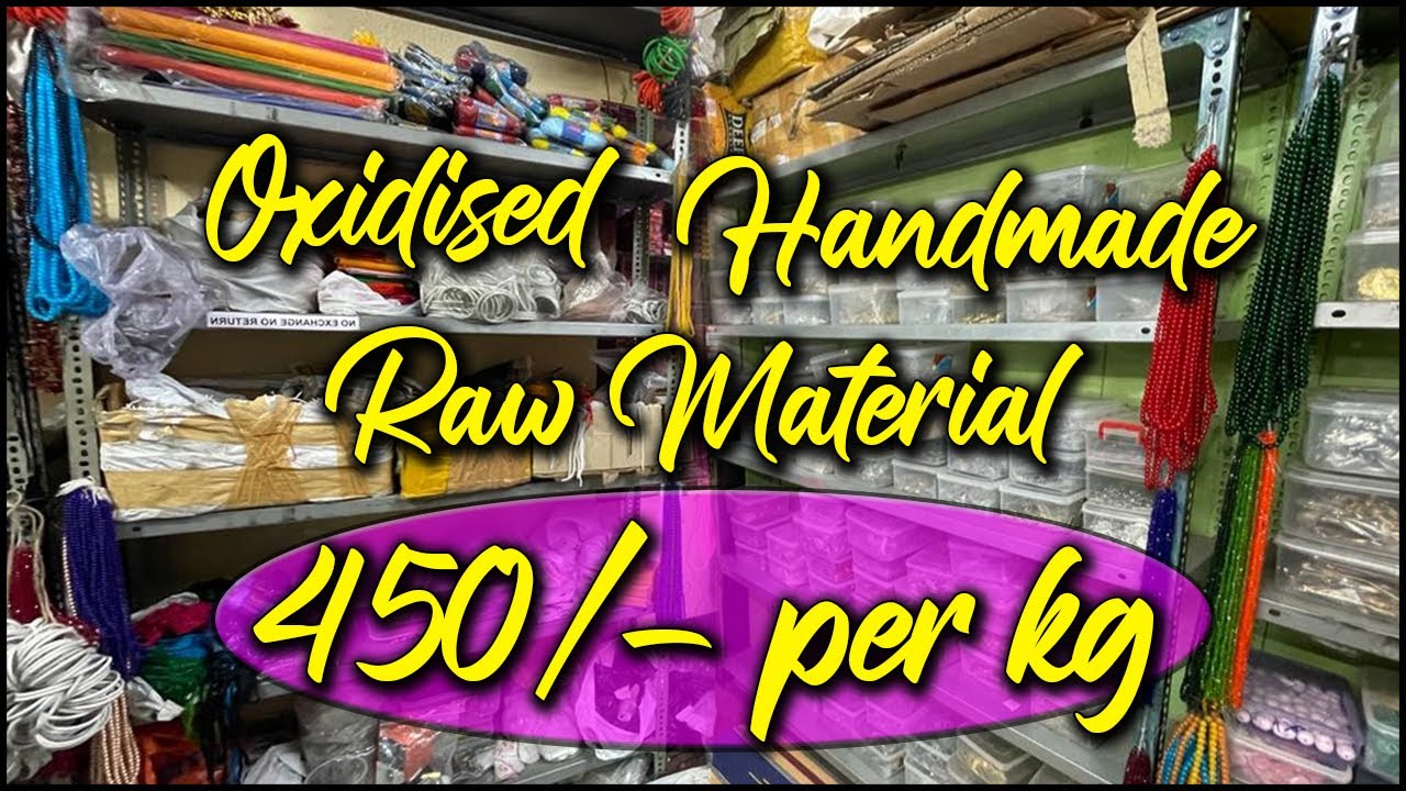 Oxidised Jewellery Raw Material | Handmade Jewellery Raw Material | Huge Collection Raw Material