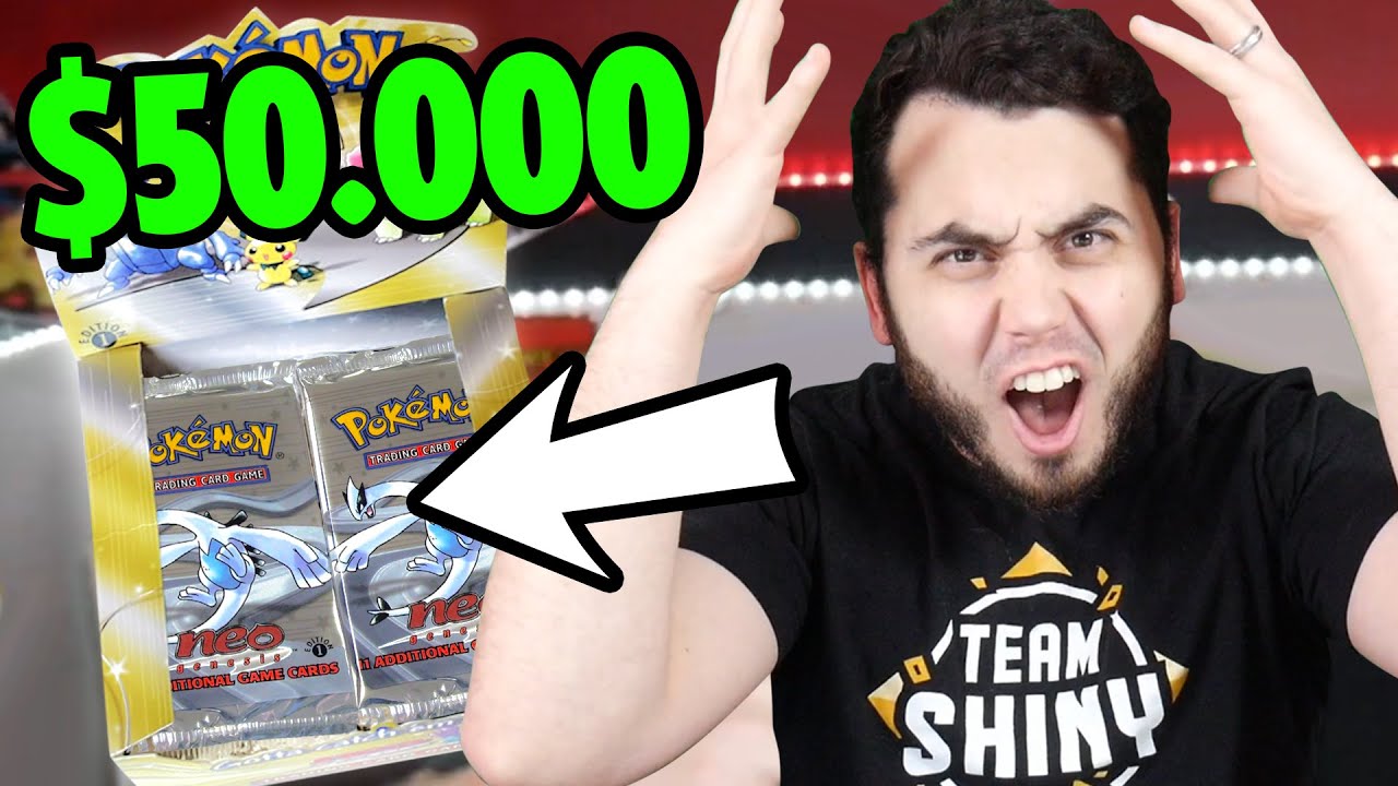 The BEST PULLS from the $50,000 1st Edition Neo Genesis Pokemon Booster Box!
