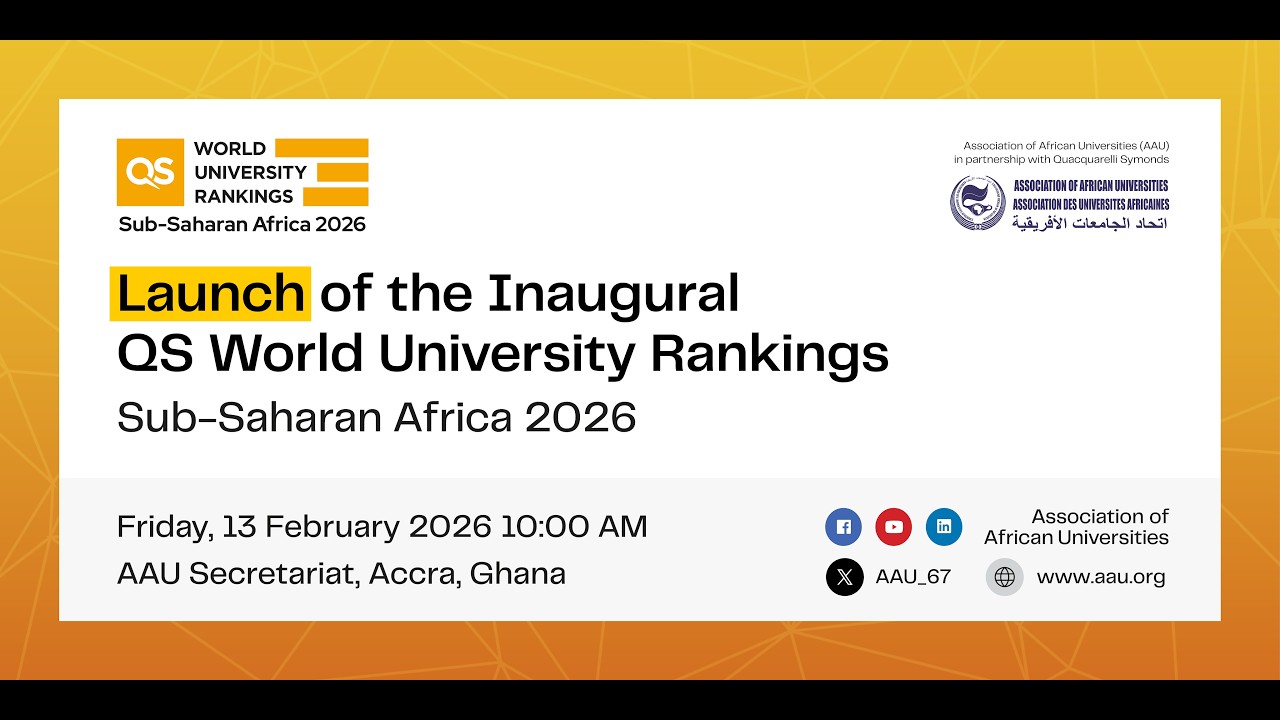 Launch of the Inaugural QS World University Rankings for SSA 2026