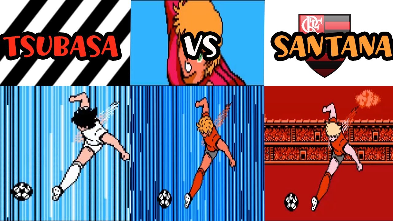 Sao Paulo Vs Flamengo - Captain Tsubasa Vol. II - Super Striker