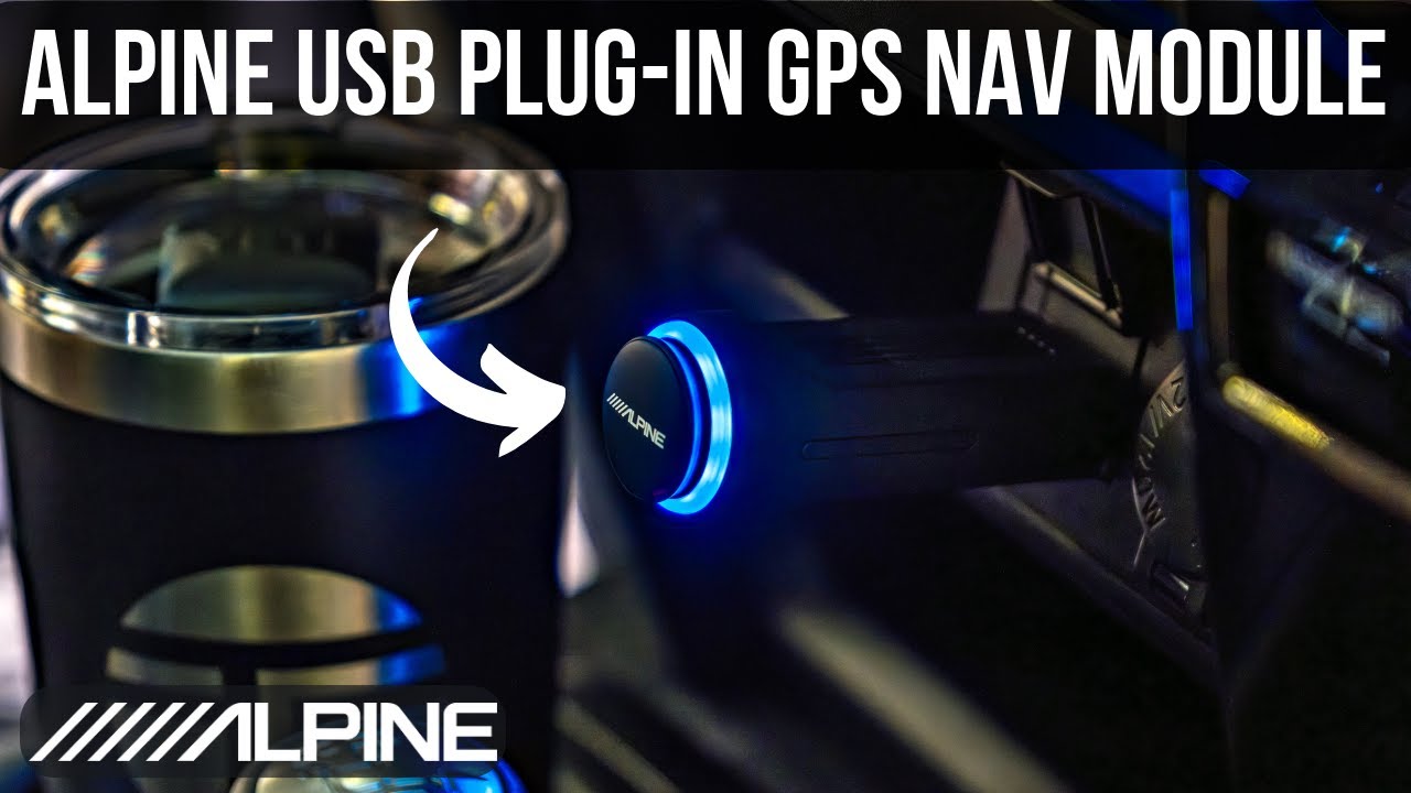Alpine USB Plug-In GPS Navigation Module Set-Up & Demonstration