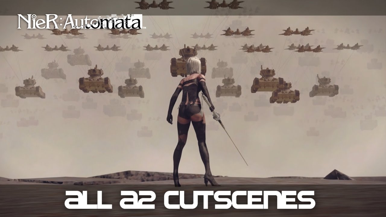 Nier Automata: All A2 Cutscenes