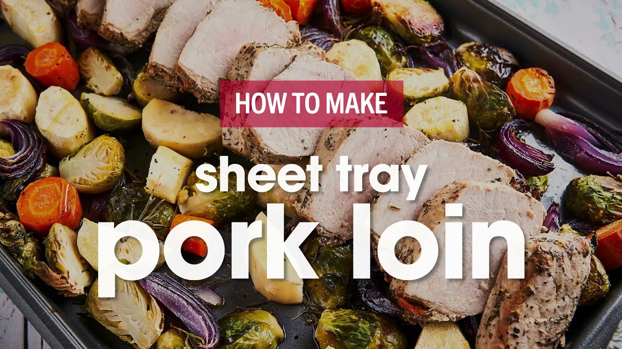 Sheet Pan Pork Loin