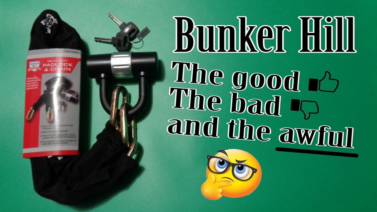 #378 Bunker Hill disc detainer U-lock (Good and bad)