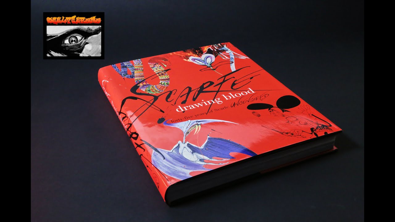GERALD SCARFE Drawing Blood (Book Preview)