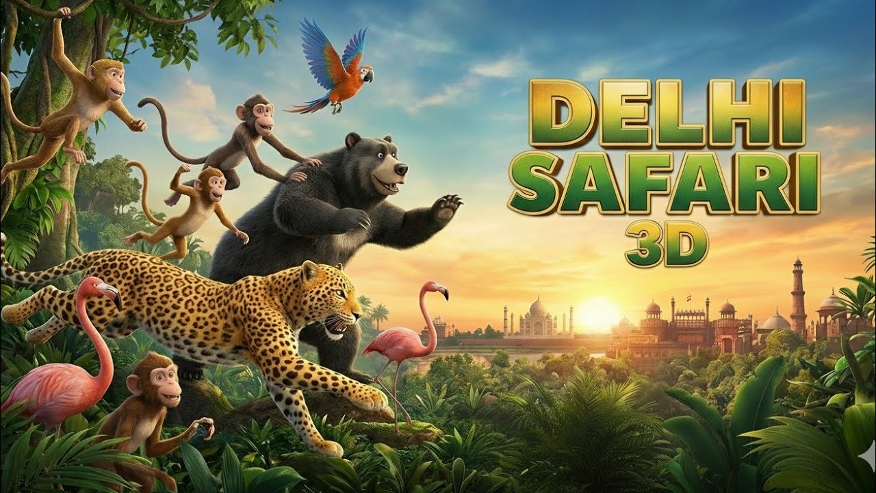 Delhi Ki Savari Full Movie 🍿 | Kids Motivational & inspirational Movie 🎥 | Animation Movie 