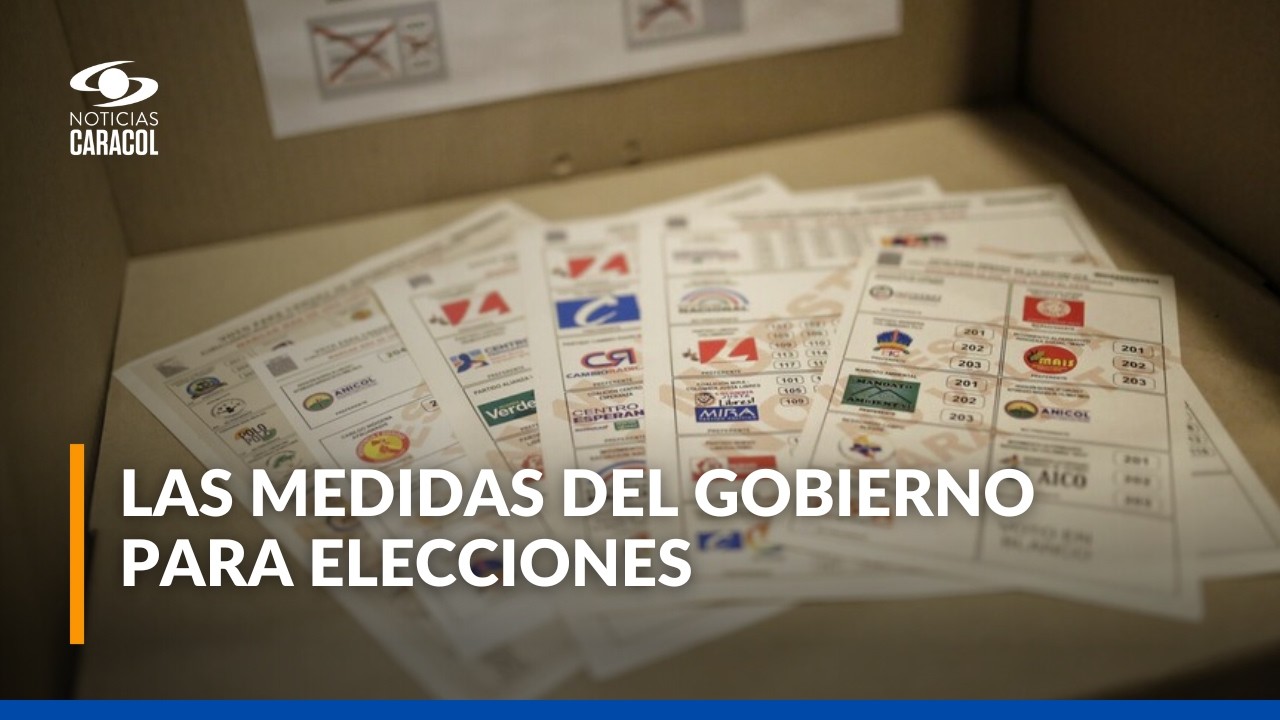 Ojo, esto es lo que pasará en Colombia para mantener la seguridad durante elecciones