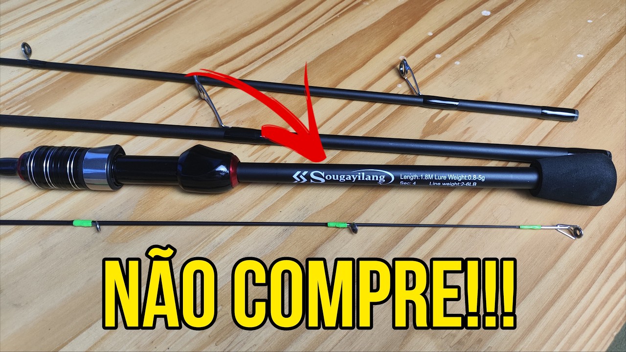 Utilizei essa vara após 6 meses e falei TUDO SOBRE ESSA VARA! (vara mais barata de 2026 ultralight)