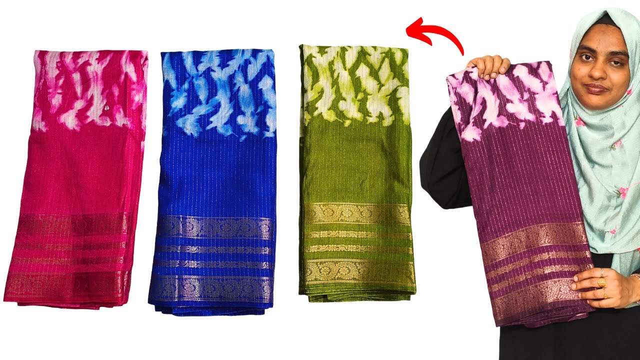 பழைய சேலைய தூக்கி எறிங்க! Sarees in Tamil