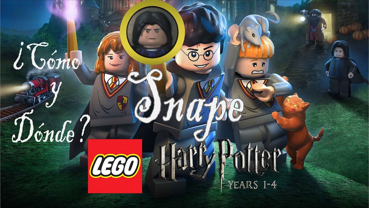 Harry Potter Lego Años 1-4 / Donde y como desbloquear a Severus Snape / Gameplay Español / PS5