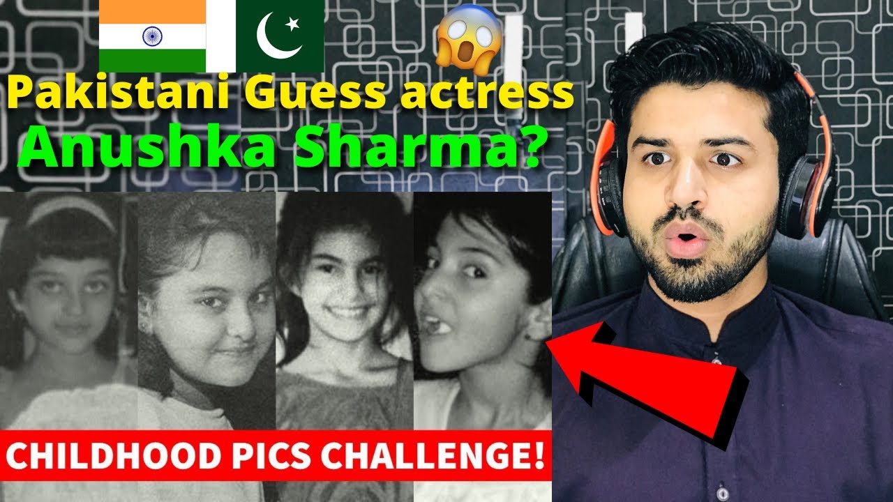 Pakistani React on Indian Guess Bollywood Actress by THEIR CHILDHOOD Pictures | Reaction Vlogger