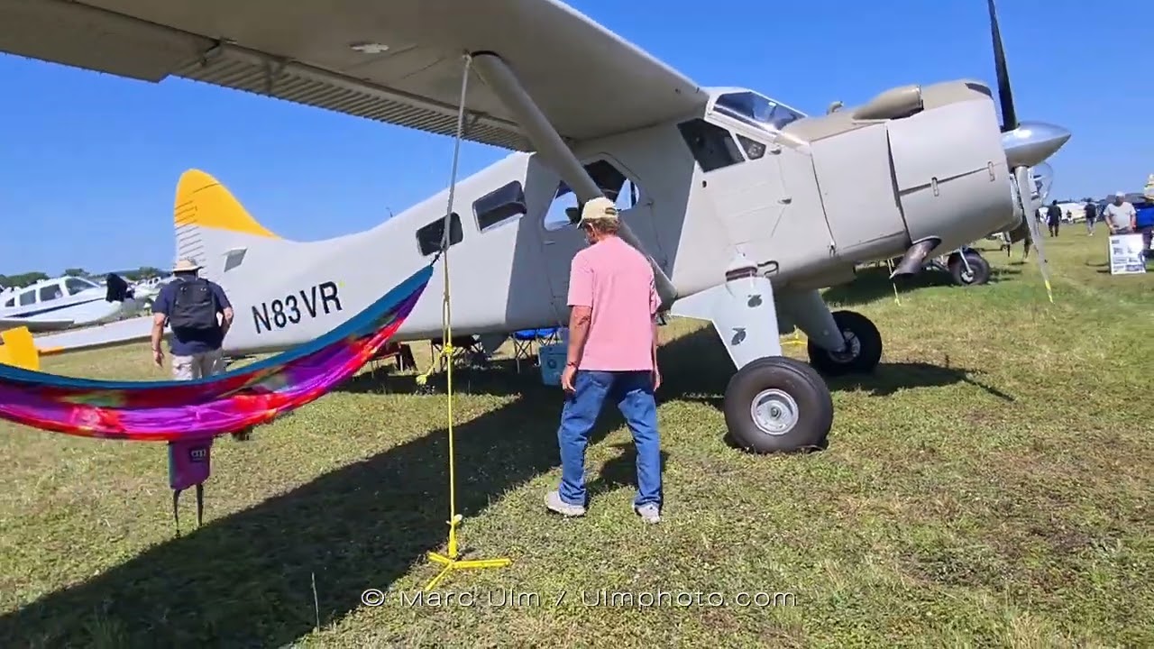 Sun & Fun Lakeland 2022 walk by at visitor aircraft
