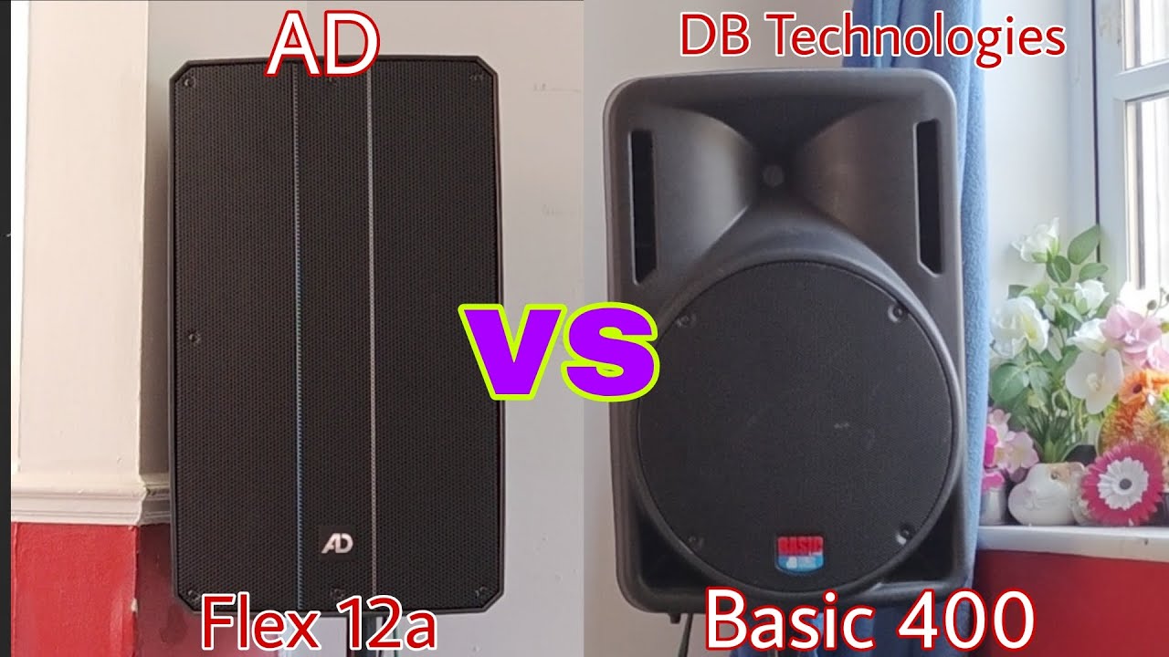AD Flex 12a VS DB Technologies Basic 400