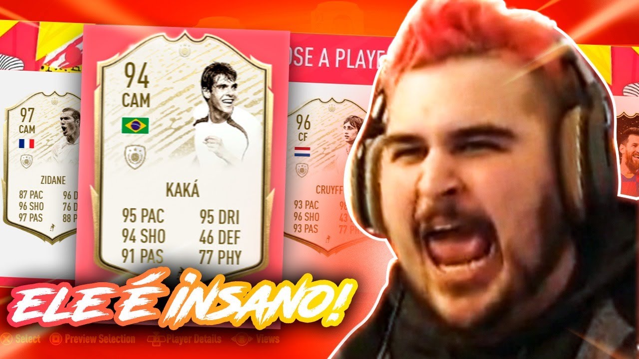KAKÁ E CRUYFF MOMENTS DESTRUINDO NO FUT DRAFT DO FIFA 20 Ultimate Team