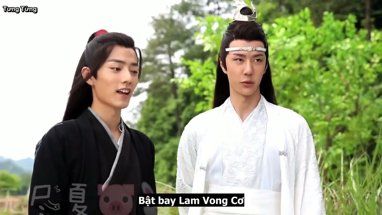 [BJYX Vietsub] Hậu trường bật bật bật bay Lam Vong Cơ